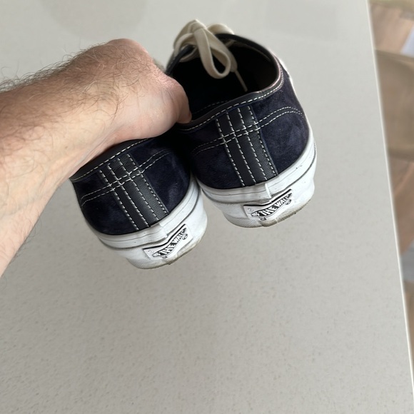 Vans Premium Authentic Reissue Blue Suede in Size 9 - Picture 2 of 4